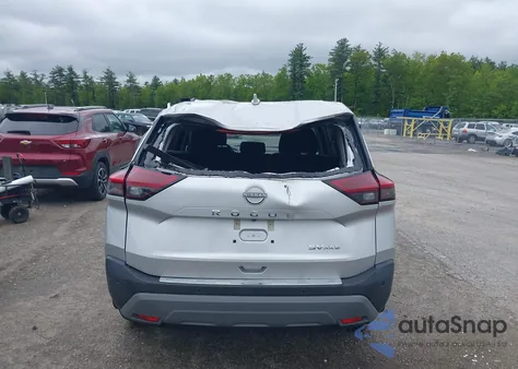2022 Nissan Rogue Sv Intelligent Awd из США, поврежденный, VIN 5N1BT3BB8NC714959